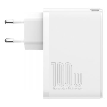 Wall Charger Baseus Gan2 Pro PD 100W 2x USB-C 2x USB