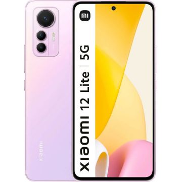 Xiaomi Telefon mobil Xiaomi 12 Lite, Dual SIM, 8GB RAM, 128GB, 5G, Roz