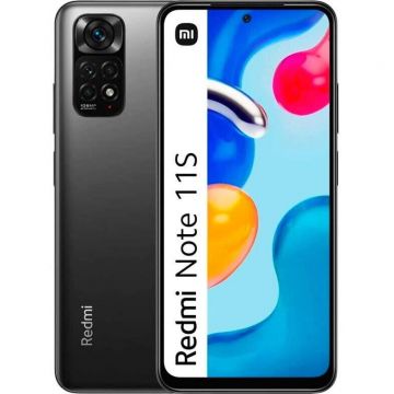 Xiaomi Telefon mobil Xiaomi Redmi Note 11S, Dual Sim, 64GB, 6GB RAM, 4G, nonNFC, Graphite Gray