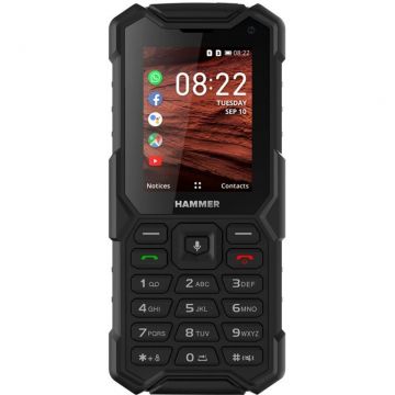 Telefon mobil MyPhone Hammer 5 Smart, Dual SIM, 4GB, 4G, Black