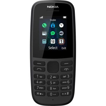 Telefon mobil Nokia 105 (2019), Dual SIM, negru