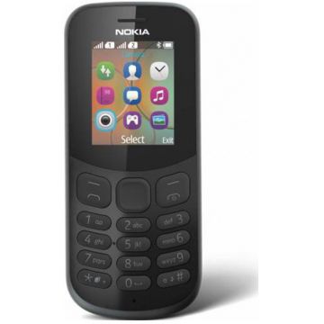 Telefon mobil Nokia 130 (2017), Dual SIM, Black