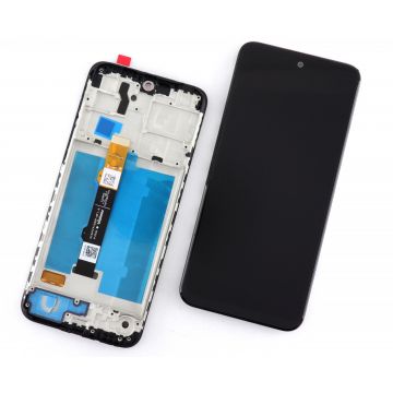 Display Motorola Moto G31 OEM OLED cu Rama Black Negru