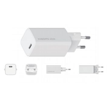 Incarcator Xiaomi 65W Fast Charger GaN Tech EU