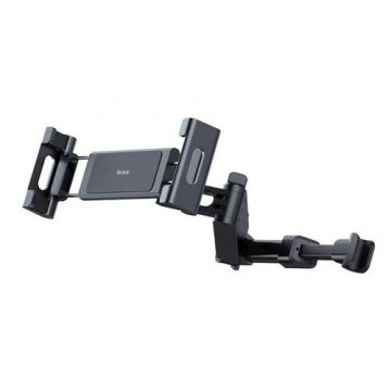 Suport Auto Mcdodo CM-4320 pentru telefon si tableta cu diagonala intre 4.7 si 12.9 inch, rotire la 360 grade, pentru tetiera (Negru)