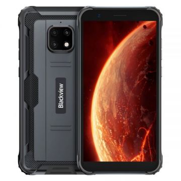 Telefon mobil Blackview BV4900 Negru, 4G, IPS 5.7 , 3GB RAM, 32GB ROM, Android 10, Helio A22 QuadCore, NFC, 5580mAh, Dual SIM
