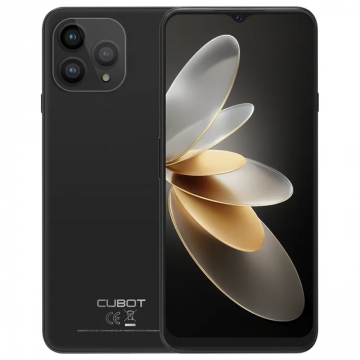 Telefon mobil Cubot P80, Negru, 4G, 6.5 FHD+, 16GB RAM(8GB+ 8GB), 256GB ROM, 48MP+24MP, Android 13, MT8788V WA, NFC, 5200mAh, Dual SIM