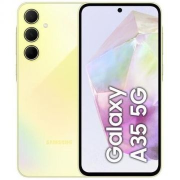 Telefon mobil Galaxy A35 128GB 6GB RAM Dual Sim 5G Yellow