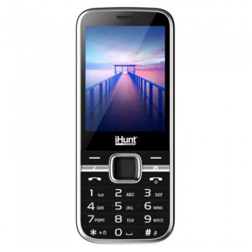 Telefon mobil iHunt i10 4G Negru, TFT QVGA 2.8 , 48MB RAM, 256MB ROM, Bluetooth, USB Type-C, Slot microSD, 1800mAh, Dual SIM