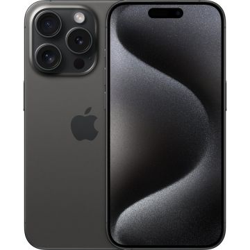 Telefon mobil iPhone 15 Pro - 6.7 - 512GB, Mobile Phone (Titanium Black, iOS)