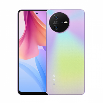 Telefon mobil Oscal TIGER 12 Purple, 4G, FHD+ 6.78 120Hz 2.4K, 16GB RAM (8GB + 8GB extensibili), 128GB ROM, 64MP, Android 13, Helio G99, 5000mAh, NFC, Dual SIM