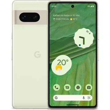 Telefon mobil Pixel 7 128GB Cell Phone (Lemongrass, Android 13, 8GB LPDDR5)