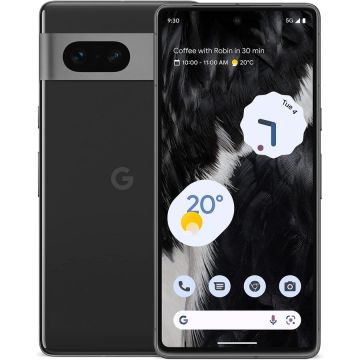 Telefon mobil Pixel 7 128GB Cell Phone (Obsidian, Android 13, 8GB LPDDR5)