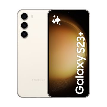 Telefon mobil Samsung Galaxy S23 Plus, 256GB, 8GB, Dual SIM, Cream