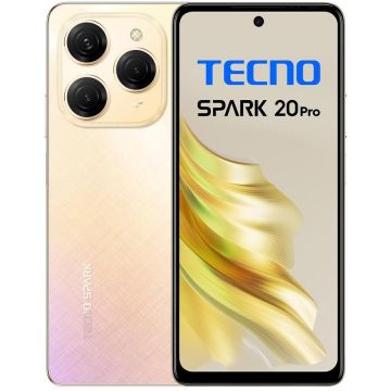 Telefon mobil Tecno Spark 20 Pro 256GB 8GB RAM Dual Sim 4G Sunset Blush