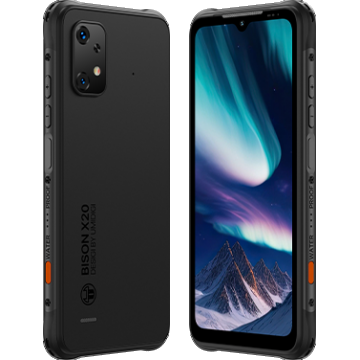 Telefon mobil UMIDIGI Bison X20, 4G, 6.53 HD+, 12GB RAM (6GB+6GB), 128GB ROM, Android 13, MediaTek Helio P60, 20MP, NFC, Dual SIM, 6000mAh