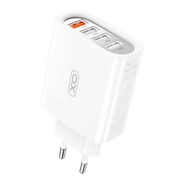 Încărcător de perete Xo L110 cu cablu USB-c, 18w (alb)