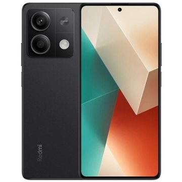 Xiaomi Telefon Mobil Xiaomi Redmi Note 13, Procesor Mediatek Dimensity 6080 Octa-Core, AMOLED 6.67, 8GB RAM, 256GB Flash, Camera Duala 108+2 MP, Wi-Fi, 5G, Dual Sim, Android, Negru