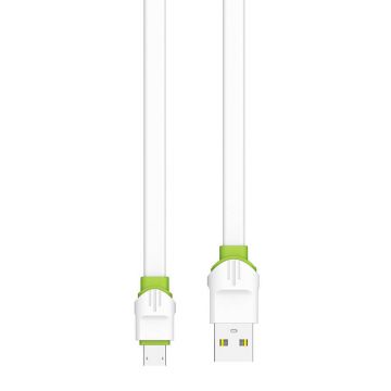 Cablu Micro-usb, 1m, de incarcare, (alb)