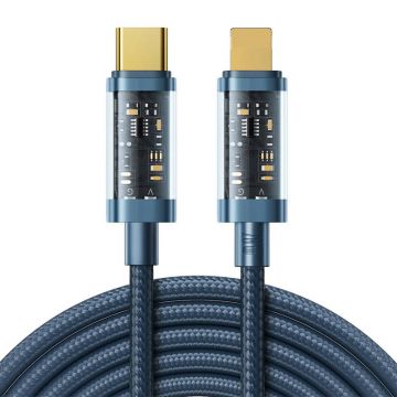 Cablu Usb-c Pentru Lightning 20w 1,2m (albastru)