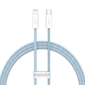 Cablu USB-c pentru seria Lightning Baseus Dynamic, 20w, 1m (albastru)