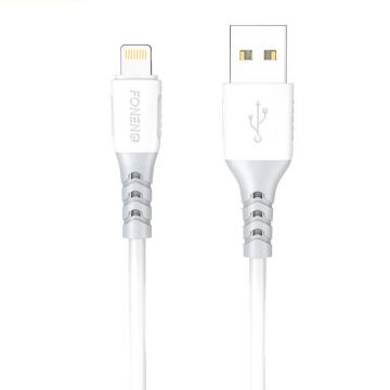 Cablu USB la Lightning Foneng X66, 20w, 3a, 1m (alb)