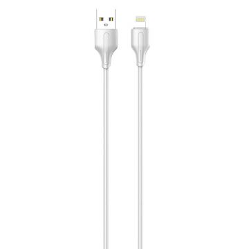 Cablu USB la Lightning Ldnio Ls542, 2.1a, 2m (alb)