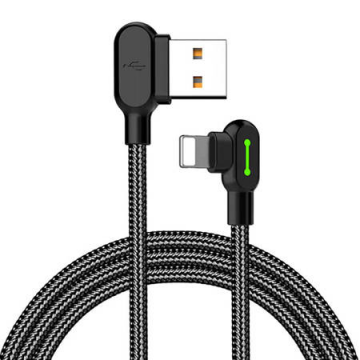 Cablu USB la Lightning, Mcdodo Ca-4679, înclinat, 3m (negru)