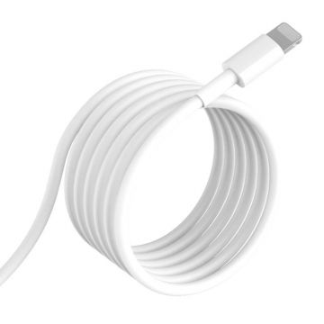 Cablu USB la Lightning Vipfan X03, 3a, 1m (alb)