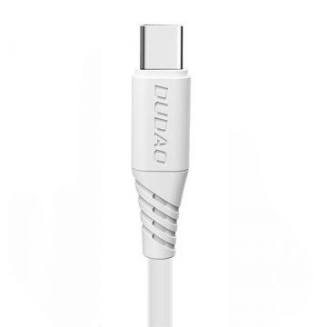 Cablu USB la USB-c Dudao L2t 5a, 2m (alb)