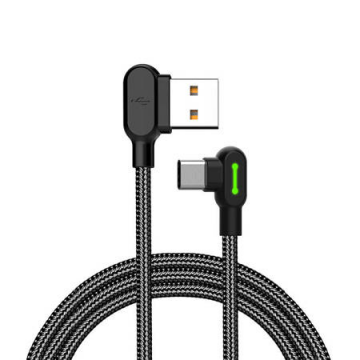 Cablu USB la USB-c Mcdodo Ca-5280 Led, 1,2 m (negru)
