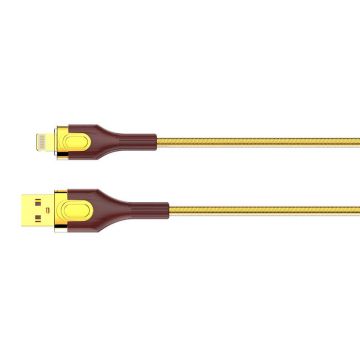 Cablu Usb - Lightning, 1m, cablu 30w (auriu)