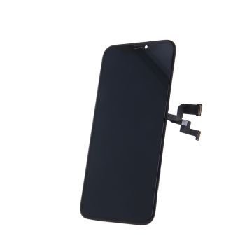 Ecran LCD profesional cu touchscreen pentru iPhone X, negru.