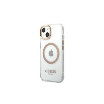 Husa Metalica MagSafe iPhone 13 Pro Max Gold Profesional