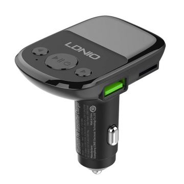 Ldnio Bluetooth C706q, 2usb, transmițător Aux Fm + cablu USB-c