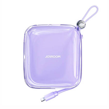 Powerbank Joyroom Jr-l003 Jelly 10000mah, Lightning, 22,5w (violet)