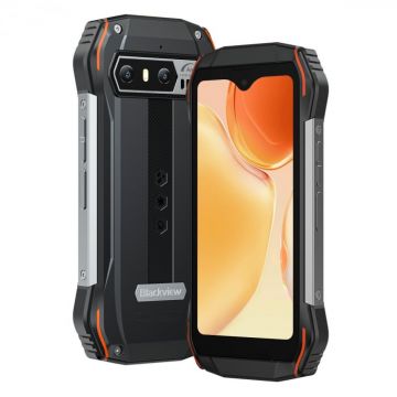 Telefon mobil Blackview N6000SE Orange 4G, IPS 4,3 , 13 Mpx, 12 Gb Ram (4 +8 extensibili), 128GB ROM, Android 13, 3700mAh, Dual SIM