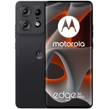 Telefon mobil Motorola Edge 50 Pro, 512GB, 12GB RAM, 5G, Dual SIM, Black Beauty