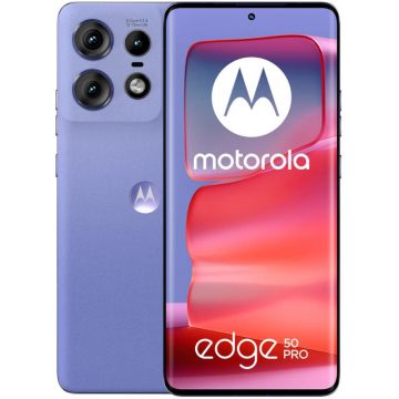 Telefon mobil Motorola Edge 50 Pro, 512GB, 12GB RAM, 5G, Dual SIM, Luxe Lavender