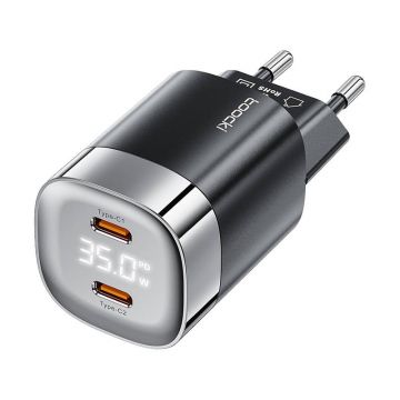 Toocki 2x USB-c, încărcător Gan 35w