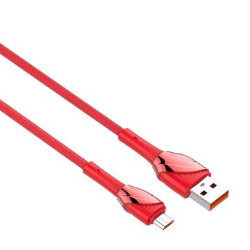 USB - Micro Usb, 1m, cablu 30w (roșu).