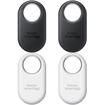 Accesoriu Samsung 4 Pack Galaxy SmartTag2 Black/White