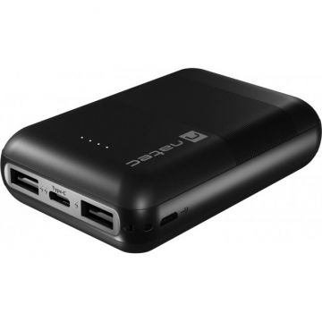 Acumulator Extern Trevi Compact 10000mAh Negru