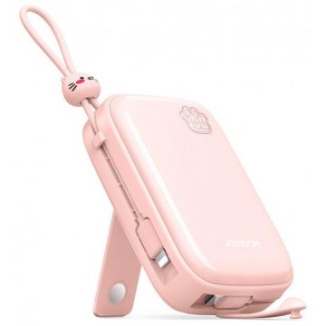Baterie Externa JR-L008 Plus Cutie Series 22.5W 20000mAh Roz