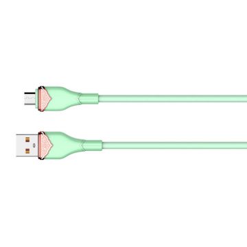 Cablu verde de incarcare rapida Micro, 30w, 2m.