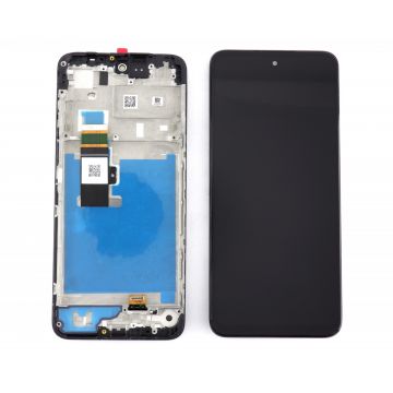 Display Motorola Moto G23 cu Rama Black Negru