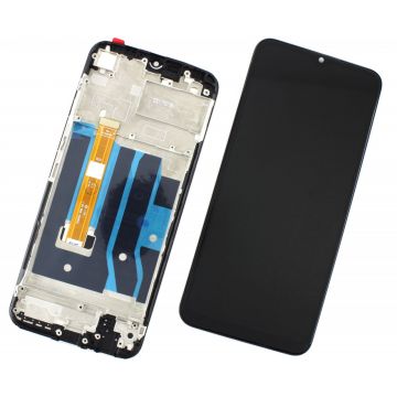 Display Realme C25Y cu Rama Black Negru