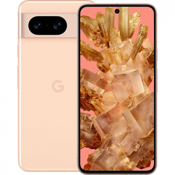 Google Telefon Mobil Google Pixel 8, Procesor Google Tensor G3 Nona-core, OLED Capacitive Touchscreen 6.2, 8GB RAM, 128GB Flash, Camera Duala 50+12MP, Wi-Fi, 5G, Dual SIM, Android, Roz