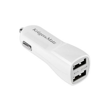 Incarcator Auto Usb Dual 2.1a Si 1a K&m