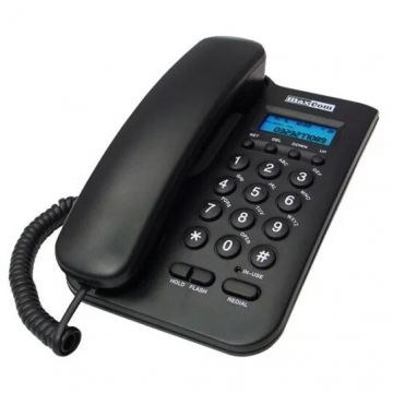 Maxcom Telefon fix MaxCom KXT100, Black